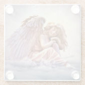 天使 ガラスコースター (裏面)