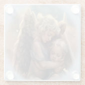 天使 ガラスコースター (裏面)