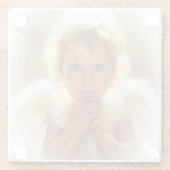 天使 ガラスコースター (裏面)