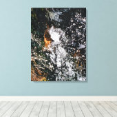 天使 キャンバスプリント (インサイチュ (ウッドフロア))