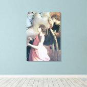 天使 キャンバスプリント (インサイチュ (ウッドフロア))