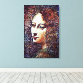 天使 キャンバスプリント (インサイチュ (ウッドフロア))