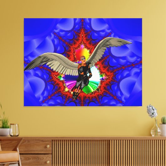 天使 キャンバスプリント (インサイチュ (リビング))