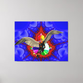 天使 キャンバスプリント (正面)