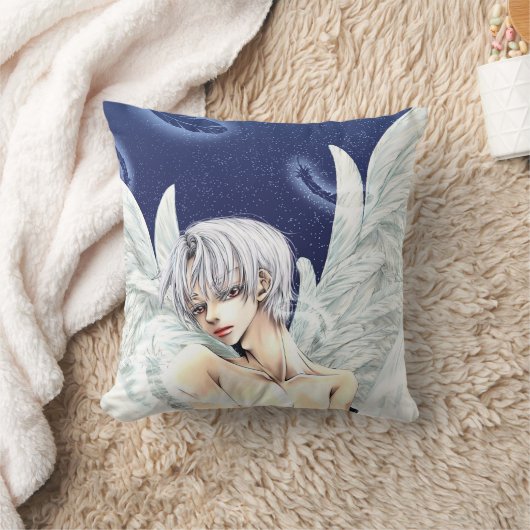 天使 クッション (ブランケット)