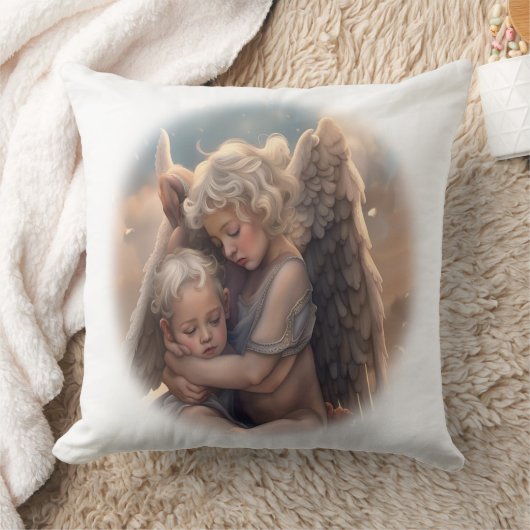 天使 クッション (ブランケット)