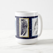 「天使」クリスマスカードマグカップ コーヒーマグカップ (正面右)