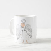天使 コーヒーマグカップ (正面左)