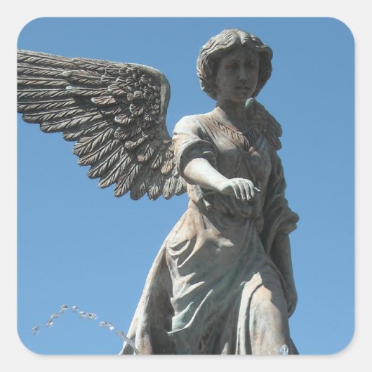 天使 スクエアシール (正面)