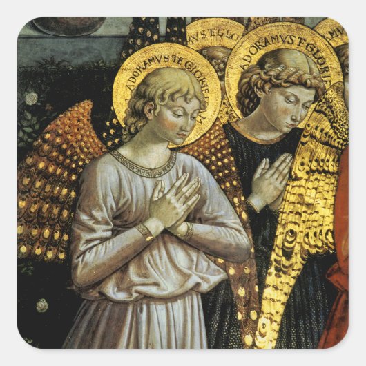 天使 スクエアシール (正面)