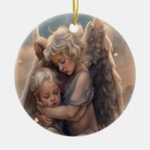 天使 セラミックオーナメント (正面)