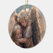 天使 セラミックオーナメント (左)