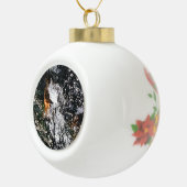 天使 セラミックボールオーナメント (右)