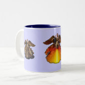 天使 ツートーンマグカップ (正面左)