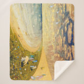 天使（パラダイス） | Mikalojus Ciurlionis | シェルパブランケット (正面)