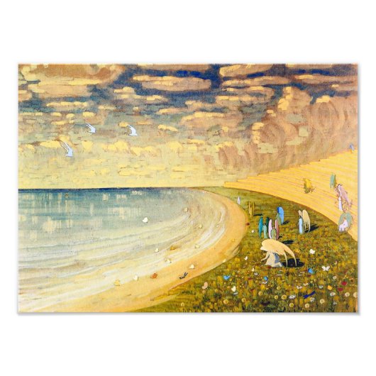 天使（パラダイス） | Mikalojus Ciurlionis | フォトプリント (正面)