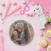 天使 ペーパープレート (パーティー)