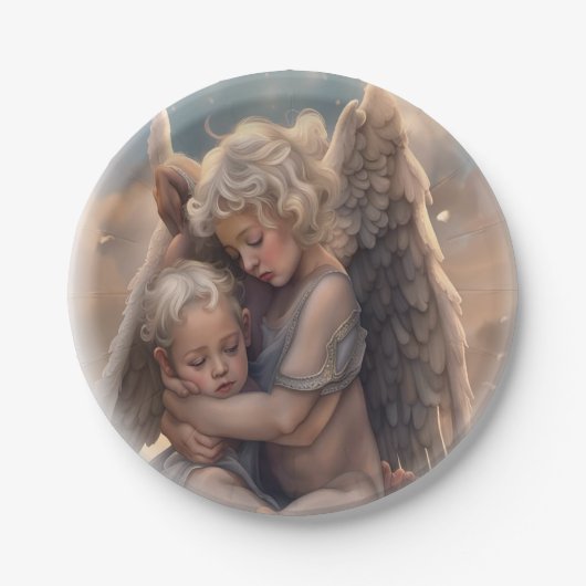 天使 ペーパープレート (正面)