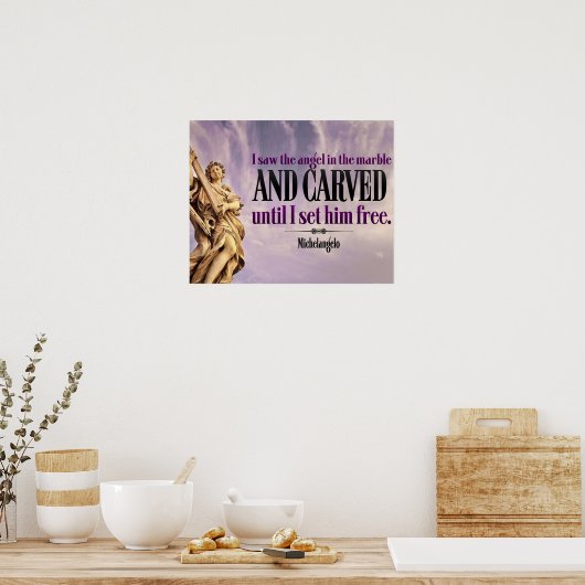 天使 ポスター (キッチン)