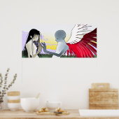 天使 ポスター (キッチン)