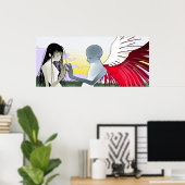 天使 ポスター (ホームオフィス)