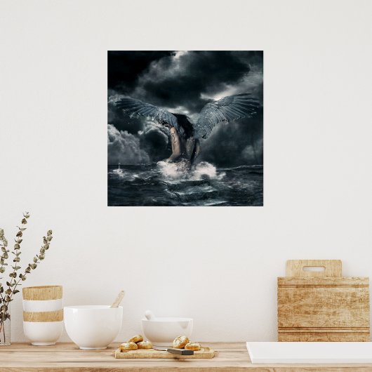 天使 ポスター (キッチン)