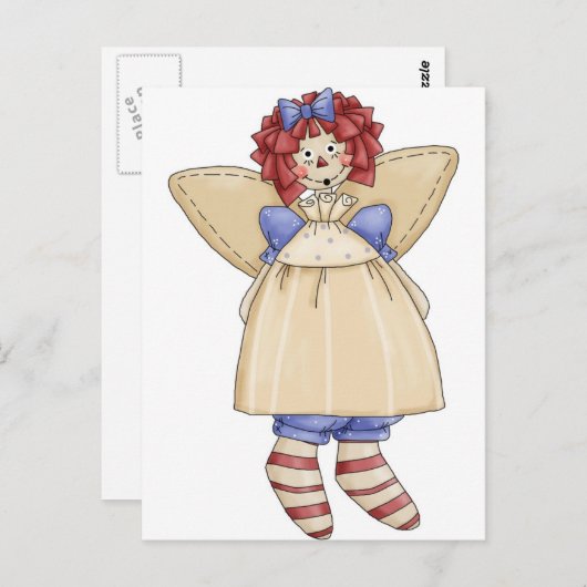 天使 ポストカード (正面/裏面)
