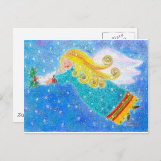天使 ポストカード (正面/裏面)