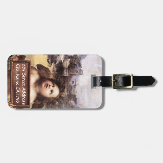 天使 ラゲッジタグ (正面横)