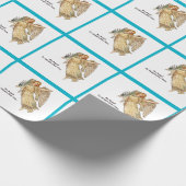 天使 ラッピングペーパー (角)