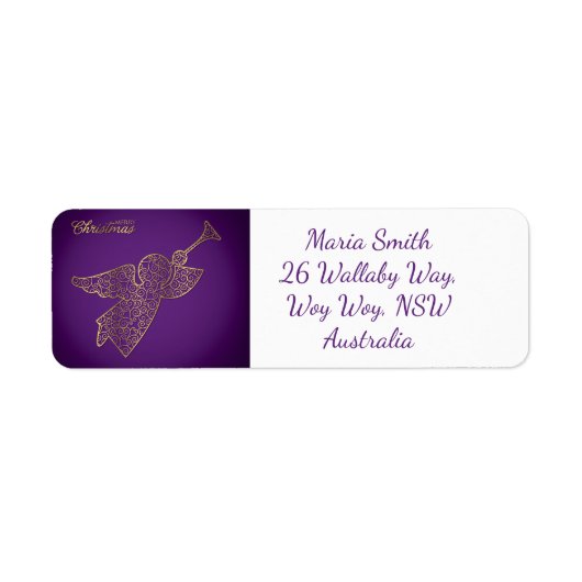 天使 ラベル (正面)