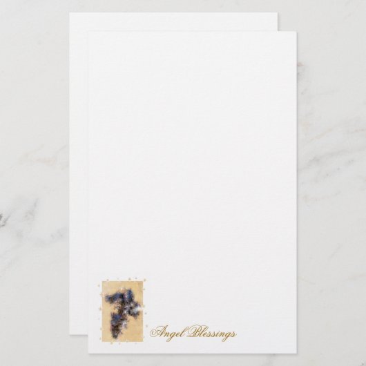 天使 便箋 (正面/裏面)