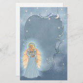 天使 便箋 (正面/裏面)