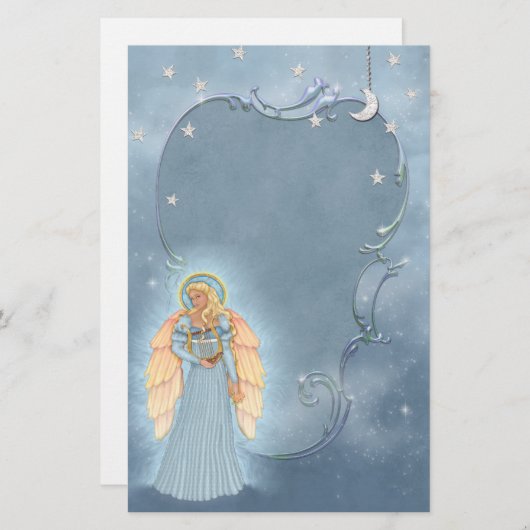 天使 便箋 (正面/裏面)