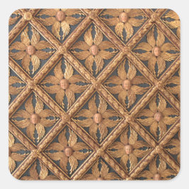 天使。六つの翼のあるセラピム。アカデミギャラリー スクエアシール