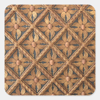 天使。六つの翼のあるセラピム。アカデミギャラリー スクエアシール