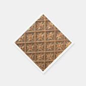 天使。六つの翼のあるセラピム。アカデミギャラリー スタンダードカクテルナプキン (角)