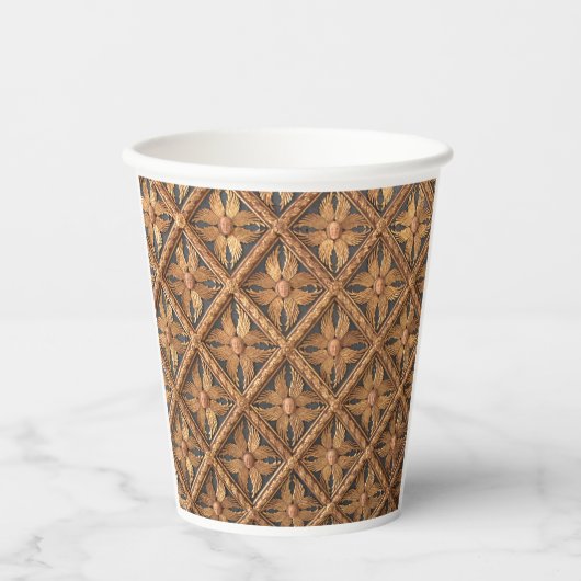 天使。六つの翼のあるセラピム。アカデミギャラリー 紙コップ (正面)