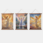 天使 吊り下げ型タペストリー (トリプル)