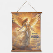 天使 吊り下げ型タペストリー (正面)