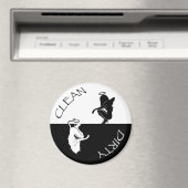 天使/悪魔クリーン/汚れた食洗機磁石 マグネット (インサイチュ (食洗機))