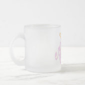 天使-曇らされたガラスのマグ フロストグラスマグカップ (左)