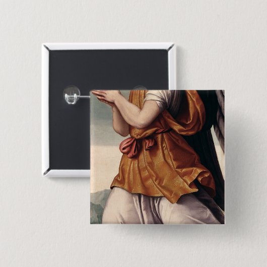 天使 缶バッジ (正面&裏面)