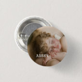 天使 缶バッジ (正面&裏面)