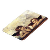 天使/翼のあるケルビラファエロ・サンツィオ マグネット (左側)