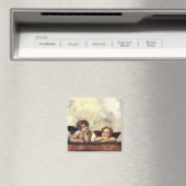 天使/翼のあるケルビラファエロSanzioマグネット マグネット (インサイチュ (食洗機))