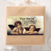 天使 / 翼を持つキューピッド ラファエロ・サンジオ ラベル (インサイチュ)