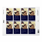 天使 / 翼を持つキューピッド ラベル (フルシート)