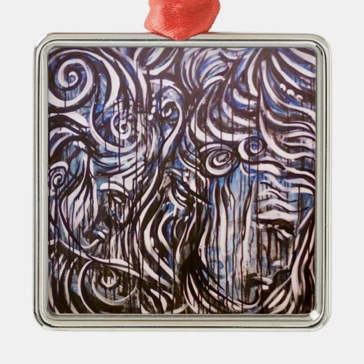 天使[1] LJS メタルオーナメント (正面)