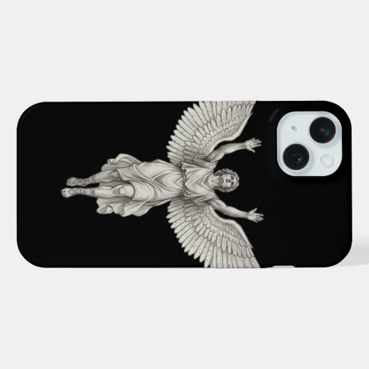 天使 iPhoneケース (裏面横)